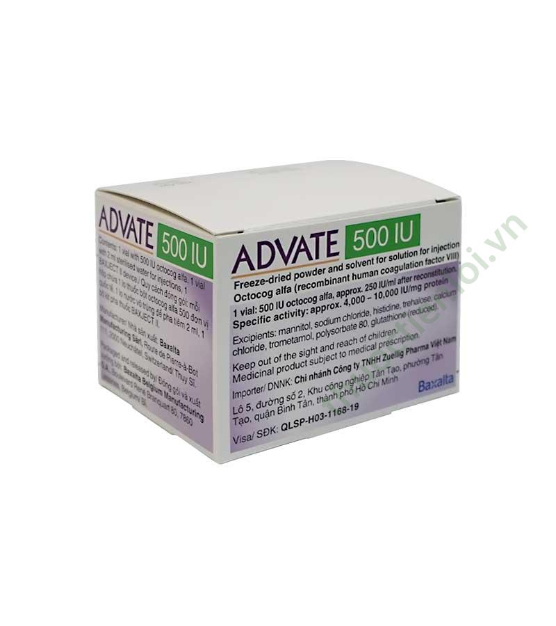 Advate-500IU Advate 500IU Baxalta