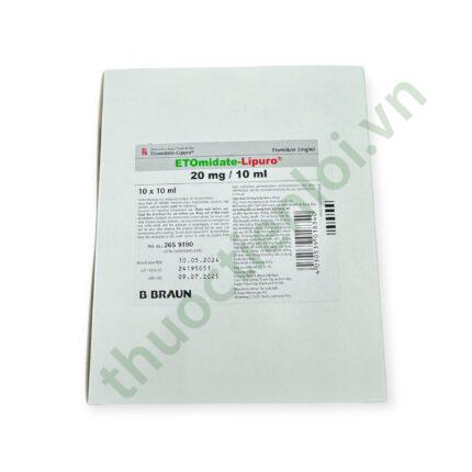 ETOMIDATE LIPURO INJ 20MG/10ML
