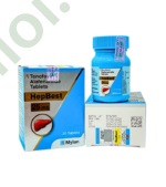 Thuốc HepBest 25mg Mylan (Hộp 30 viên)