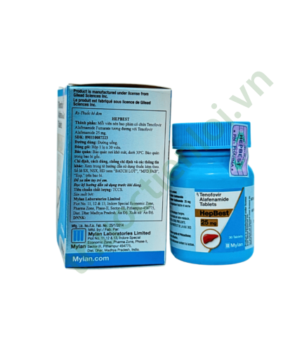 Thuốc Hepbest 25mg hàng chính hãng