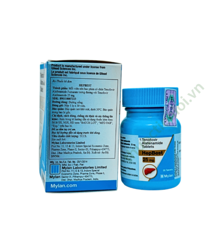 Thuốc Hepbest 25mg hàng chính hãng
