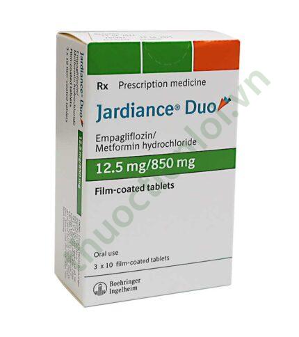 Jardiance Duo 12.5 mg/850mg - Kiểm soát đường huyết hiệu quả