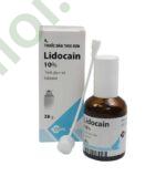 Lidocain 10% EGIS - Gây tê tại chỗ