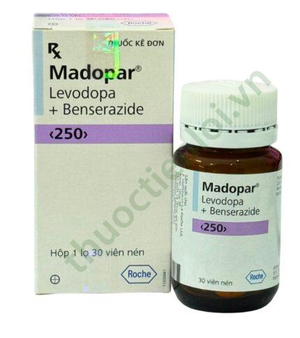 Madopar 250mg Roche H/30 viên