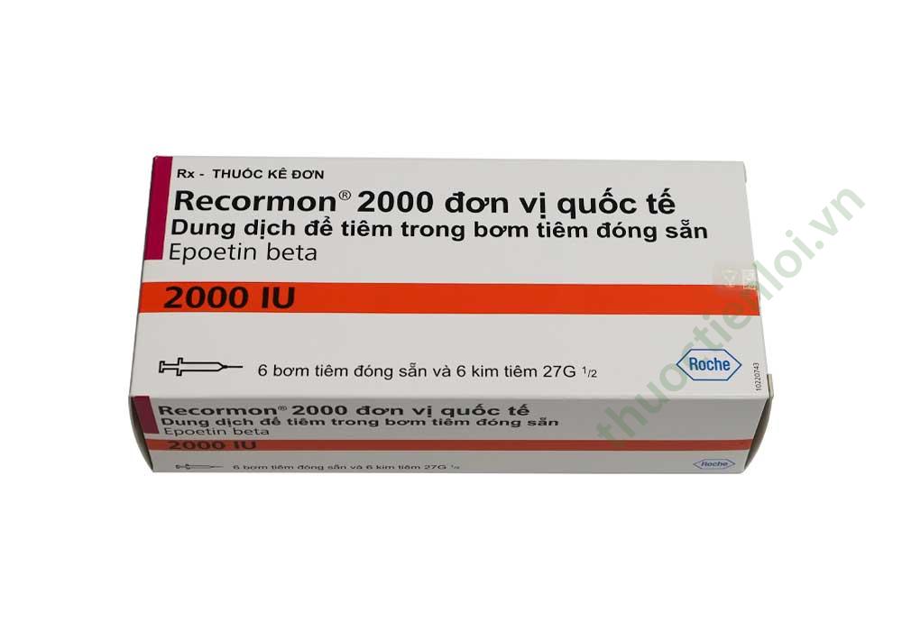 Recormon-2000IU Recormon 2000IU Inj H/6 bơm tiêm