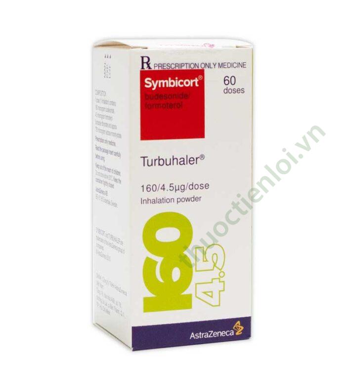 Thuốc bột hít Symbicort Turbuhaler 160/4,5mcg/liều