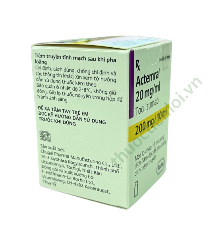 Actemra 200mg/20ml điều trị viêm khớp dạng thấp