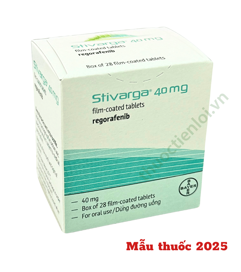 Thuốc Stivarga 40mg Bayer 28's Thuốc Stivarga 40mg Bayer 28's