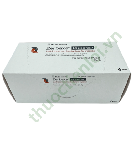Thuốc Zerbaxa 1g/0.5g MSD