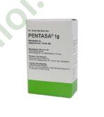 Thuốc Pentasa 1g Ferring Hộp 4 vỉ x 7 viên