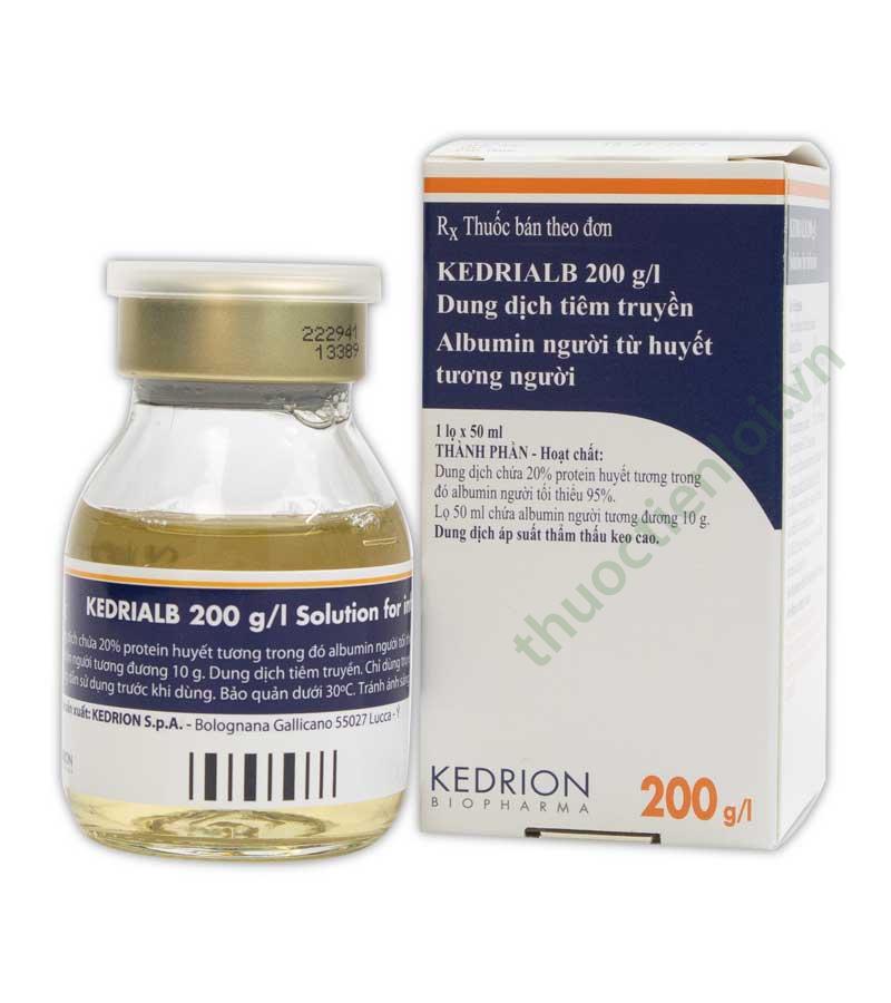 dung-dich-tiem-truyen-kedrialb-lọ-50ml Thuốc KEDRIALB 200g/l