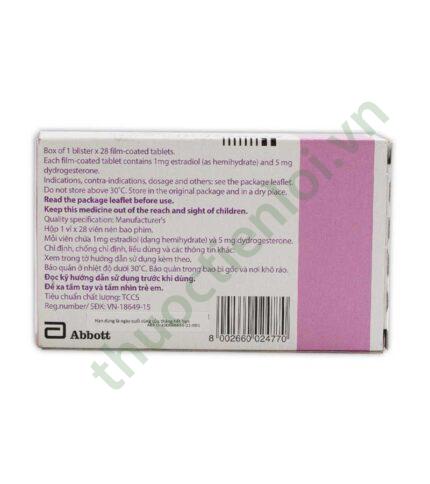 Thuốc Femoston conti điều trị thiếu hụt estrogen
