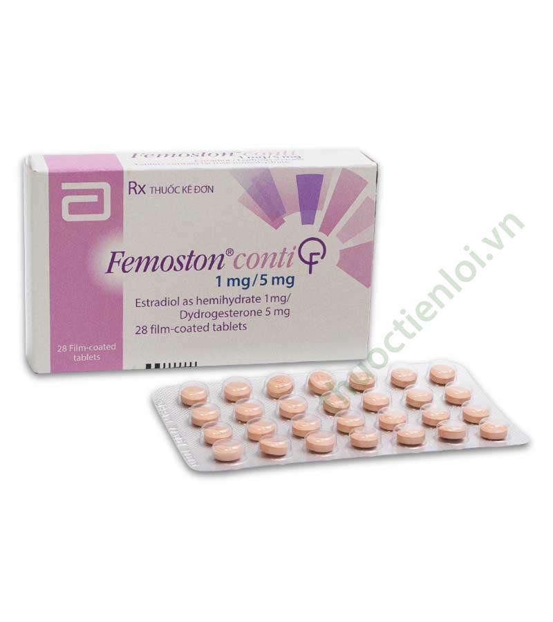 femoston-conti Thuốc Femoston conti 1mg/5mg