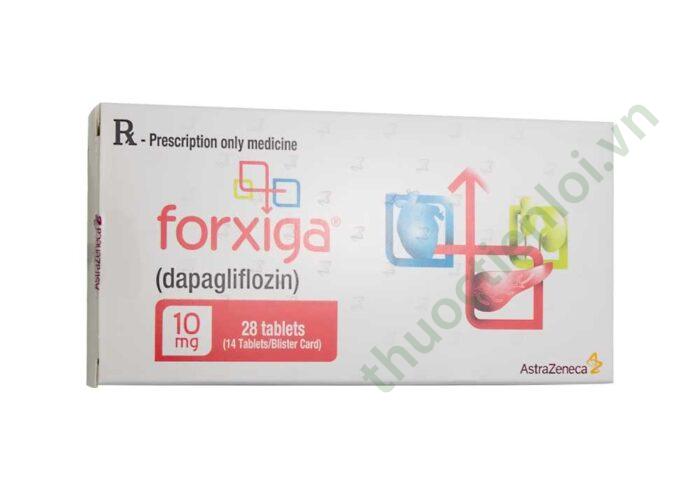 Thuốc Forxiga 10mg trị đái tháo đường