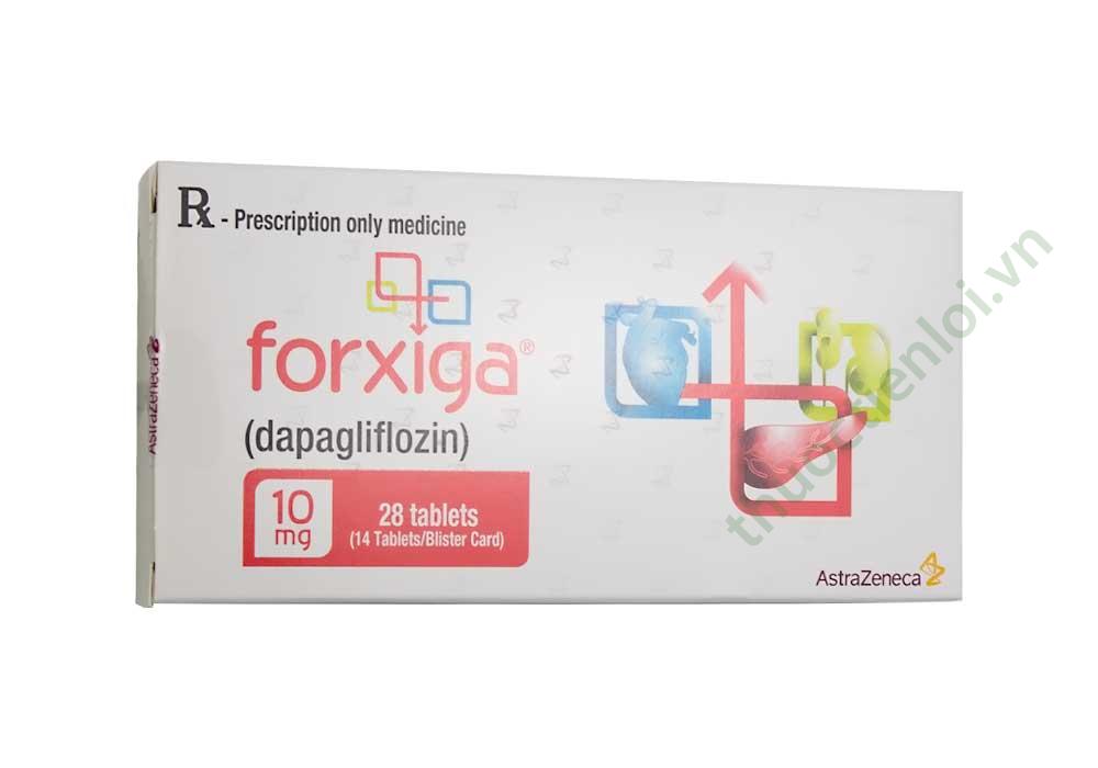forxiga-10mg-astrazeneca Thuốc Forxiga 10mg trị đái tháo đường