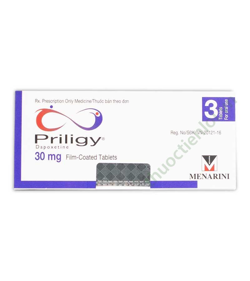 priligy-30 Thuốc điều trị rối loạn cương dương Priligy 30mg