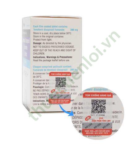 Thuốc Tenofovir 300 Mylan hàng chính hãng