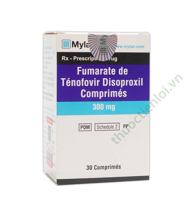 tenofovir-300-mylan Tenofovir 300mg điều trị viêm gan B mạn tính