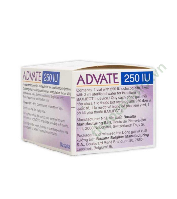 Thuốc điều trị và phòng ngừa xuất huyết Advate 250IU