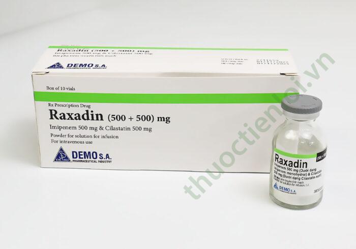 Raxadin (500 + 500)mg Demo S.A Pharmaceutical