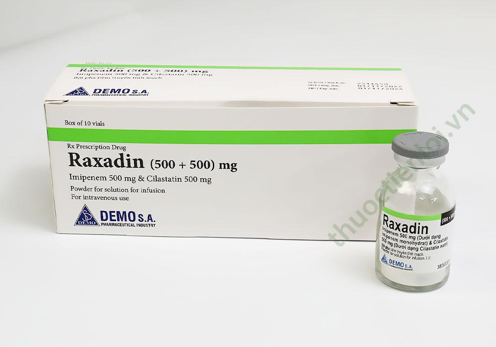 thuoc-raxadin Raxadin (500 + 500)mg Demo S.A Pharmaceutical