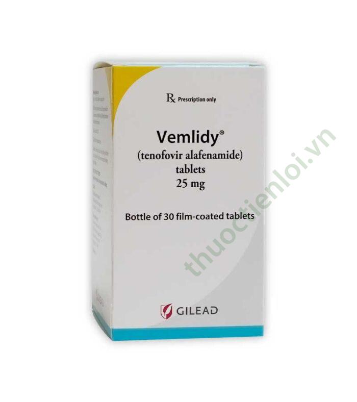 Thuốc điều trị viêm gan B mạn tính Vemlidy