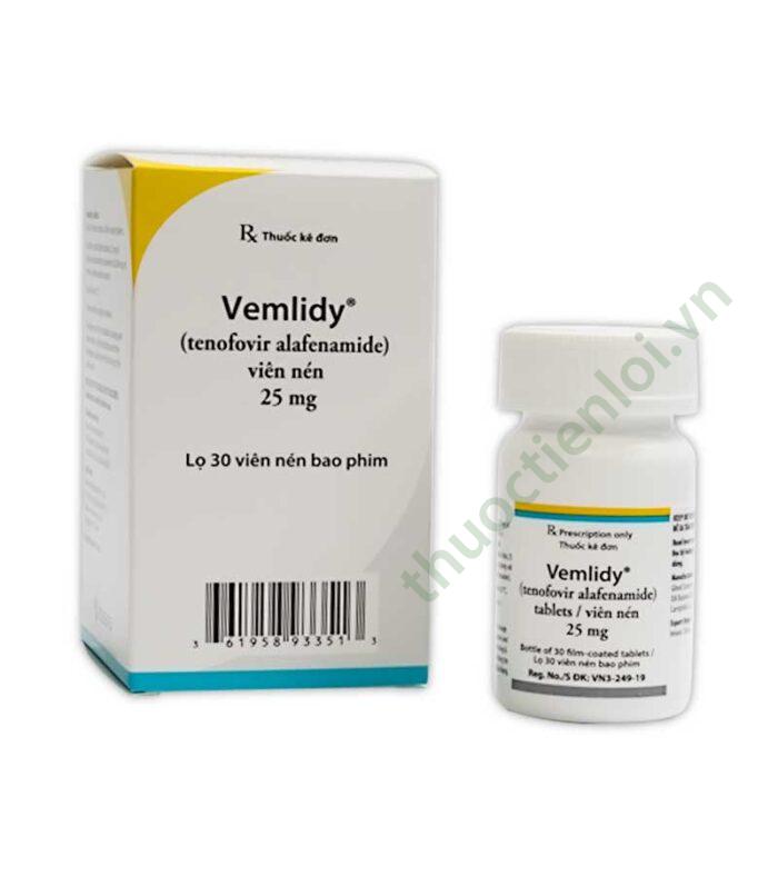Thuốc Vemlidy 25mg của Menarini