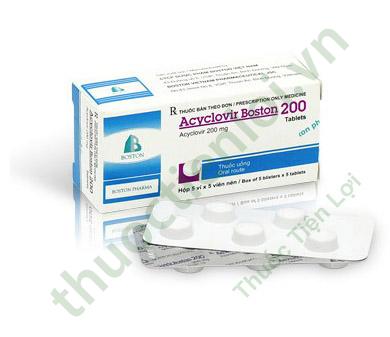 Acyclovir 200 - Boston (H/25V) 1 Acyclovir 200 - Boston (H/25V)