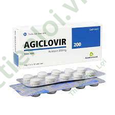 Agiclovir Aciclovir 200Mg Agimexpharm (H/20V)