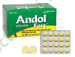 Andol F 500Mg - Imexpharm (h/500v) 1 Andol F 500Mg - Imexpharm (h/500v)