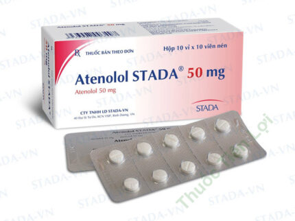 Stadnolol 50 ( Mẫu Cũ Atenolol 50Mg ) - Stada (h/100v)