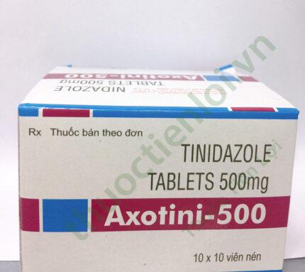 Axotini Tinidazole 500Mg Axon (H/100V)