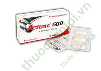 Azitnic 500 Azithromycin 500Mg Usa-NIC Pharma (H/6V)