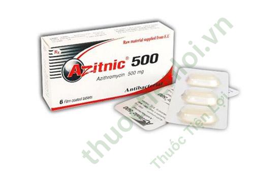 Azitnic 500 Azithromycin 500Mg Usa-NIC Pharma (H/6V) 1 Azitnic 500 Azithromycin 500Mg Usa-NIC Pharma (H/6V)