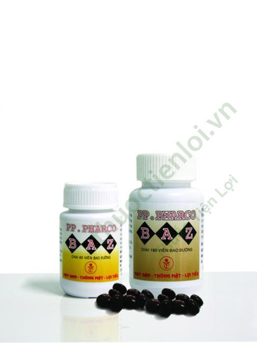 Baz 60 - PP Baz 60 - PP. Pharco ( Chai/ 180 Viên )