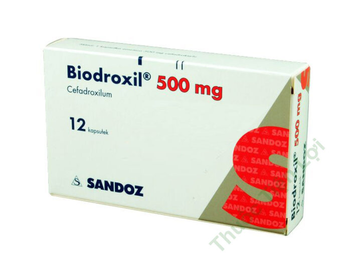 Biodroxil Cap 500Mg 12S