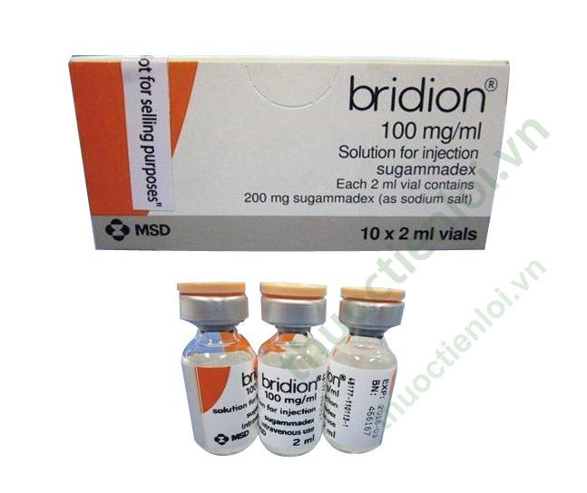 bridion.jpg Bridion Inj.100Mg/ML 10S 2ML - Ảnh 1