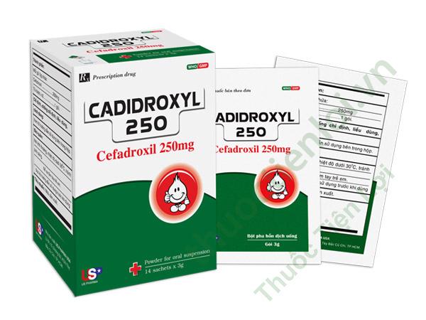 Cadidroxyl Cefadroxil 250Mg USP (H/14G) 1 Cadidroxyl Cefadroxil 250Mg USP (H/14G)