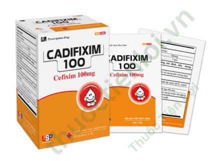 Cadifixim Cefixim 100Mg USP (H/14Gói)