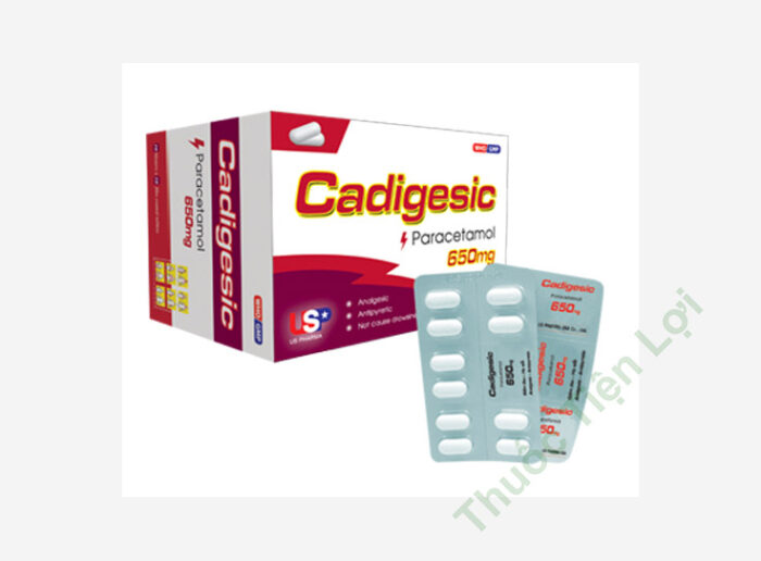 Cadigesic 650Mg Paracetamol 650Mg USP (H/100V)