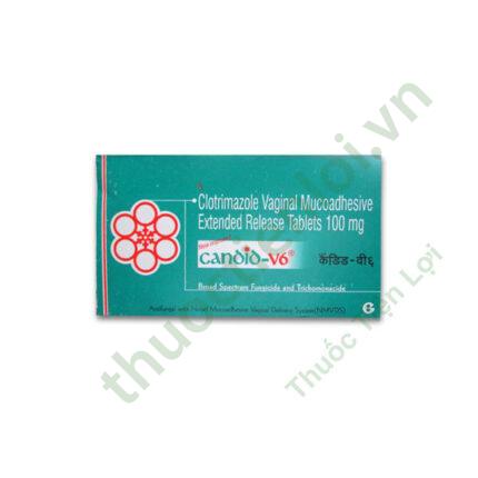 Candid -V6 Clotrimazol 100Mg Glenmark (H/6V)