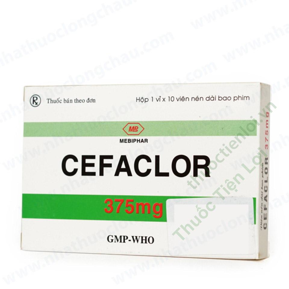Cefaclor 375Mg - Mebiphar (H/10V) 1 Cefaclor 375Mg - Mebiphar (H/10V)