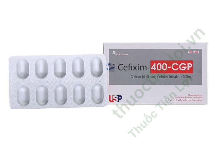 Ceffixim 400-Cgp USP (H/10V) 1 Ceffixim 400-Cgp USP (H/10V)