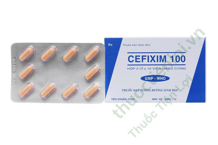 Cefixim 100Mg Cap Cefixim 100Mg Cap. - Tipharco (H/20V)