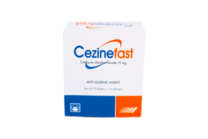Cezinefast Cetirizin 10Mg Capsules Pymepharco (h/100v)