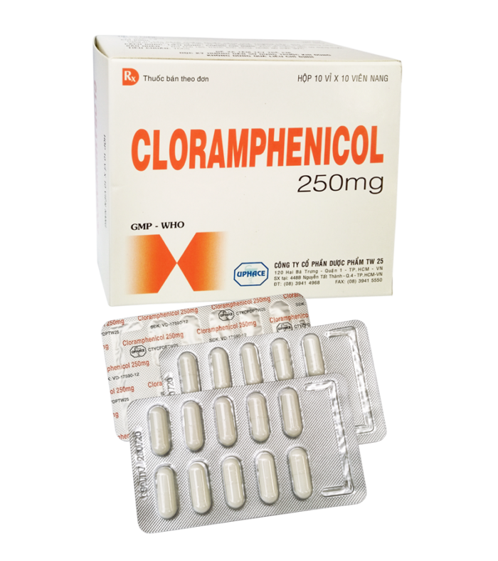 Chloramphenicol 250Mg Uphace (h/100v)