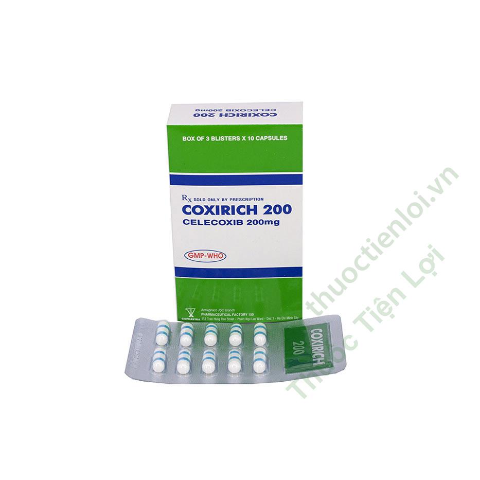 Coxirich Celecoxib 200Mg - Amepharco (H/30V) 1 Coxirich Celecoxib 200Mg - Amepharco (H/30V)