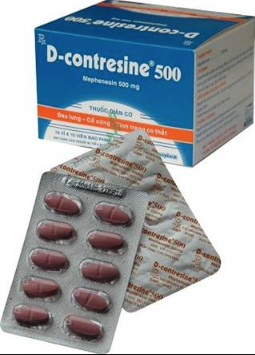 D-Contresine Mephenessin 500Mg Vacopharm (h/100v)