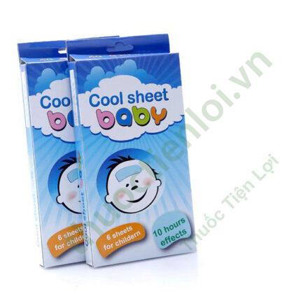 Cool Sheet Baby Dán Hạ Sốt (H/6M)