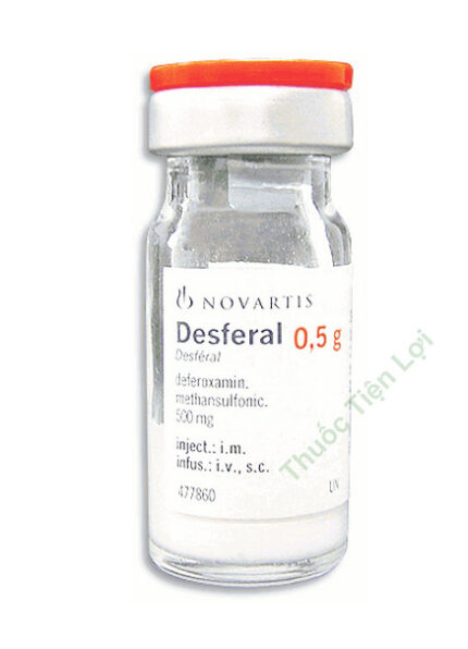 Desferal Inj 500Mg 10S Novartis